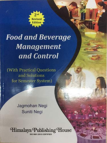Stock image for Food and Beverage Management and Control for sale by Vedams eBooks (P) Ltd