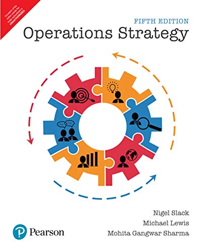 Stock image for Operations Strategy 5Th Edition for sale by SecondSale