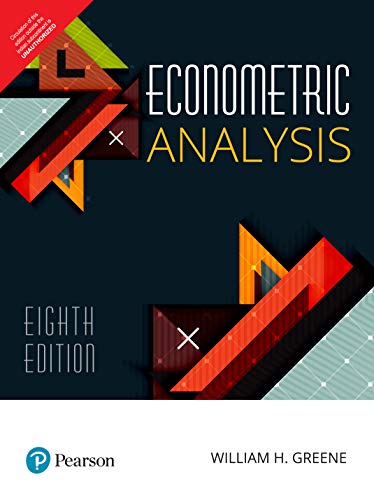 Imagen de archivo de Econometric Analysis a la venta por Books in my Basket