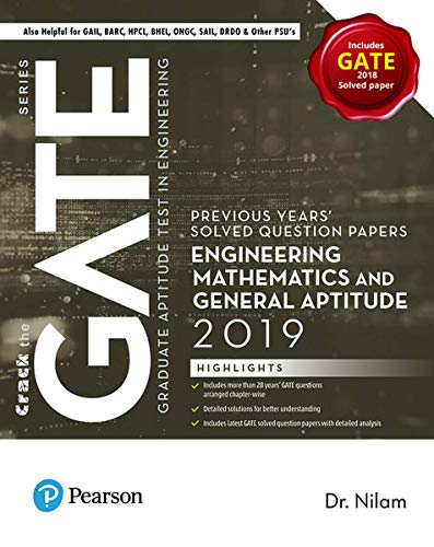 Stock image for Gate General Aptitude And Engineering Mathematics, 2019 : Previous Years* Solved Question Papers [Paperback] Nilam Rathi for sale by dsmbooks
