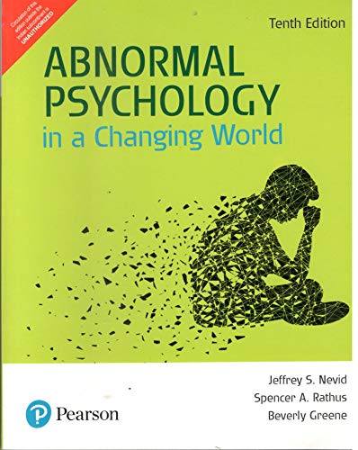 Beispielbild fr Abnormal Psychology in a Changing World, zum Verkauf von ThriftBooks-Dallas