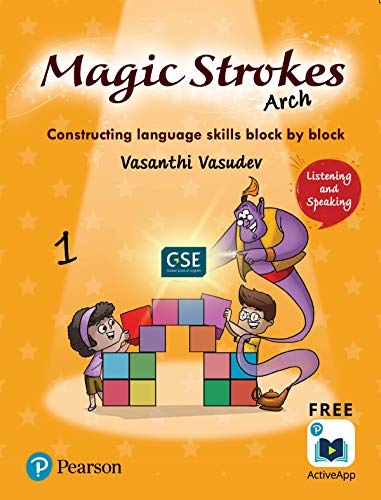 Stock image for Magic Strokes (Arch): Listening & Speakingfor CBSE, ICSE Class 1: aligned to Global Scale of English(GSE) by Pearson for sale by dsmbooks