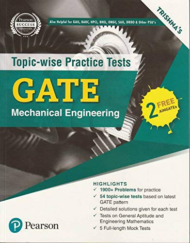 Beispielbild fr Topic Wise Tests Gate Mechanical Engineering zum Verkauf von dsmbooks