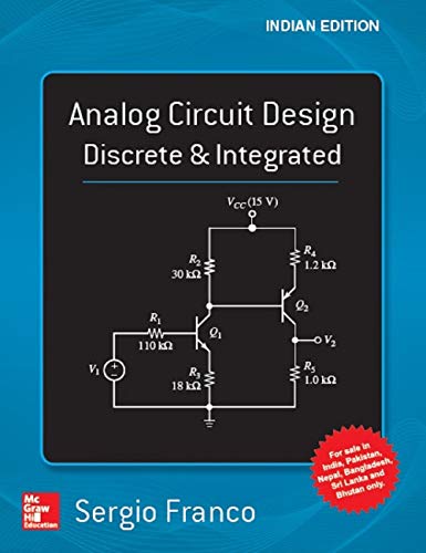 9789353162030: Analog Circuit Design :Discrete & Integrated [Paperback] Franco