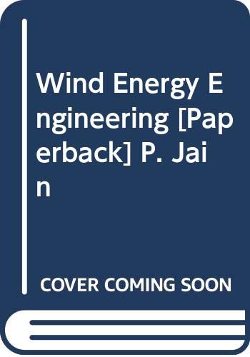 Stock image for Wind Energy Engineering (Pb 2018) for sale by Kanic Books