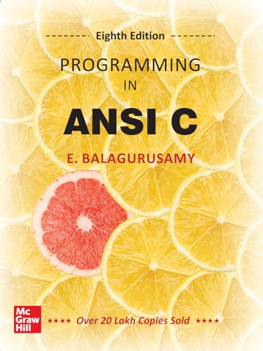 Beispielbild fr Programming In Ansi C, 8Th Edition zum Verkauf von Books in my Basket