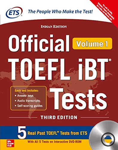 Stock image for OFFICIAL TOEFL IBT TESTS VOL.1 W/DVD for sale by medimops