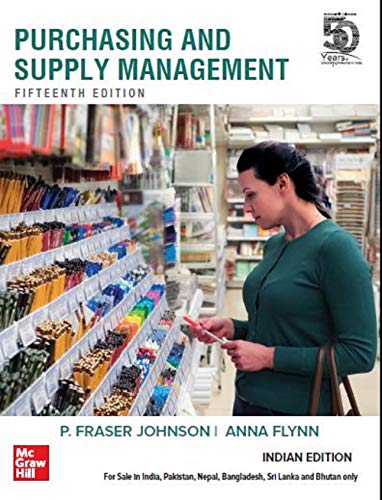 9789353167110: Purchasing And Supply Management 15/Ed
