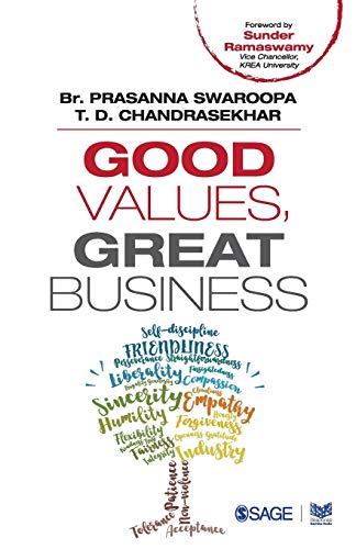 Beispielbild fr Good Values, Great Business zum Verkauf von Buchpark