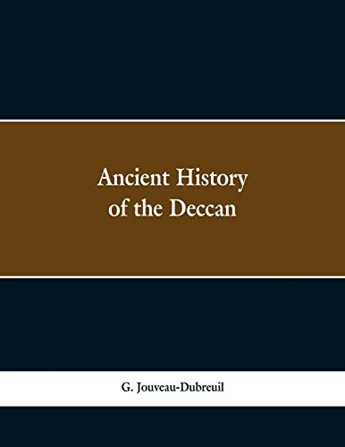Stock image for Ancient history of the Deccan for sale by Chiron Media