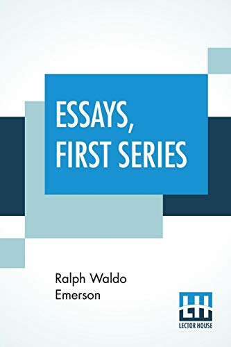 Beispielbild fr Essays, First Series zum Verkauf von Buchpark