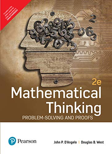 Beispielbild fr Mathematical Thinking: Problemsolving And Proofs zum Verkauf von Books in my Basket