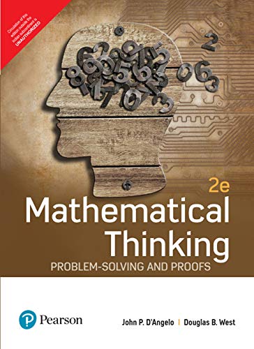 9789353433093: Mathematical Thinking: Problem-solving and proofs