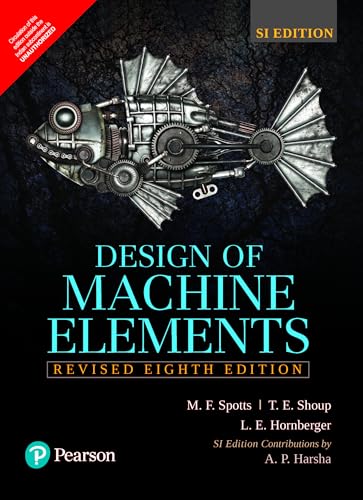 9789353433130: Design of Machine Elements