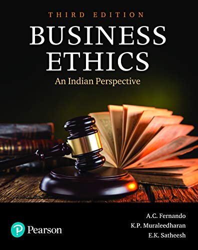 Stock image for BUSINESS ETHICS: AN INDIAN PERSPECTIVE for sale by Universal Store