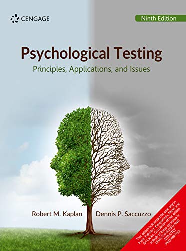 9789353502188: Psychological Testing Principles, Applications, and Issues