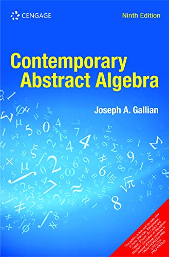 Beispielbild fr Contemporary Abstract Algebra, 9TH EDITION zum Verkauf von SecondSale