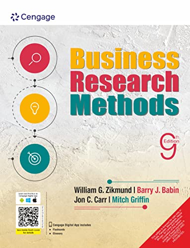 Beispielbild fr Business Research Methods zum Verkauf von Books Unplugged