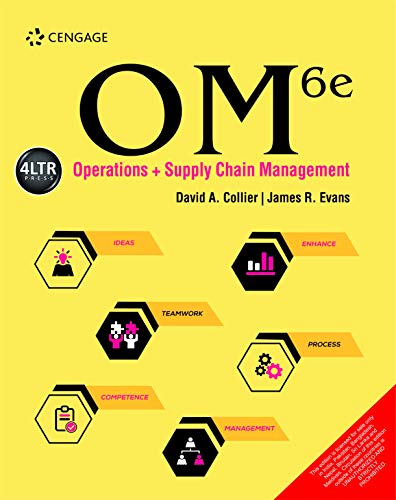 Imagen de archivo de Om : Operations And Supply Chain Management, 6Th Edition a la venta por Books in my Basket