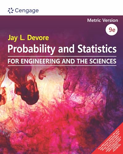 Imagen de archivo de Probability and Statistics for Engineering and the Sciences, 9E a la venta por Books Unplugged