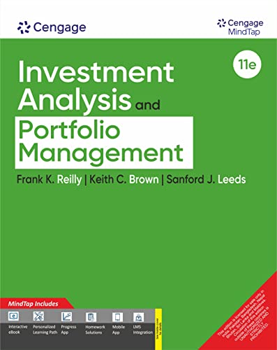 Beispielbild fr Investment Analysis And Portfolio Management With Mindtap, 11E zum Verkauf von Books in my Basket