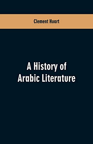 Imagen de archivo de A history of Arabic literature a la venta por Books Unplugged