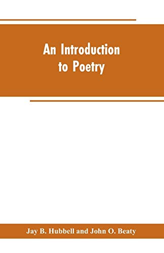 Stock image for An Introduction to Poetry for sale by Lucky's Textbooks