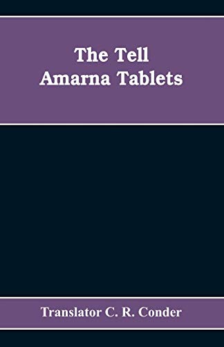 Stock image for The Tell Amarna Tablets for sale by Lucky's Textbooks