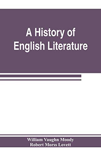 Imagen de archivo de A history of English literature a la venta por Lucky's Textbooks