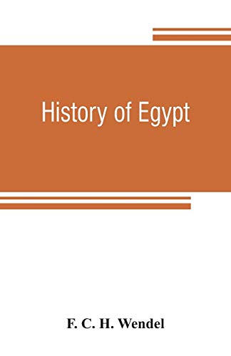 Stock image for History of Egypt for sale by GF Books, Inc.