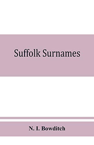 Imagen de archivo de Suffolk surnames a la venta por Lucky's Textbooks