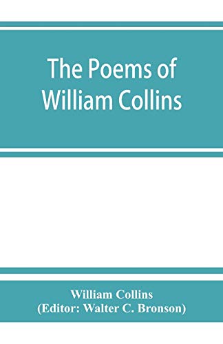 Stock image for The poems of William Collins for sale by Lucky's Textbooks