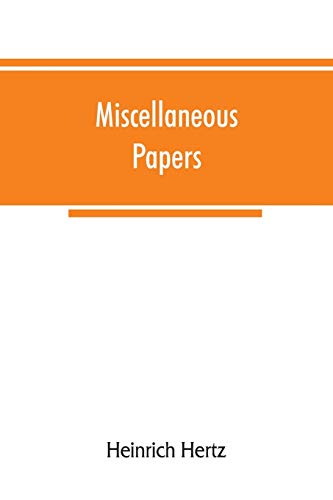 9789353866778: Miscellaneous papers