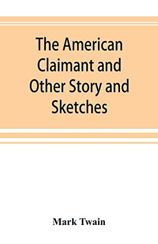 9789353892616: The American Claimant and Other Story and Sketches
