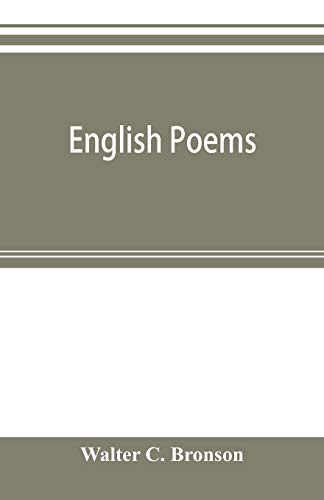 Stock image for English poems for sale by Lucky's Textbooks