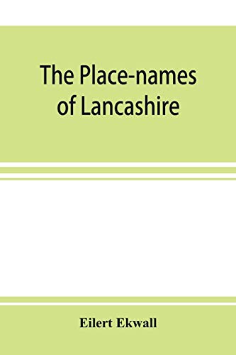 Stock image for The place-names of Lancashire for sale by GF Books, Inc.