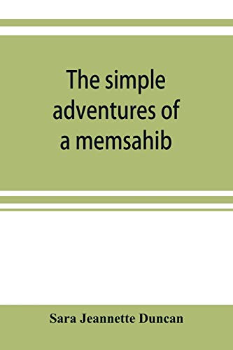 Stock image for The simple adventures of a memsahib for sale by GF Books, Inc.