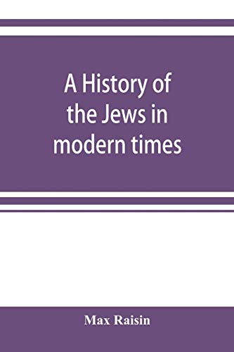Stock image for A history of the Jews in modern times for sale by Lucky's Textbooks