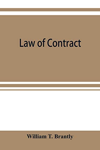 Imagen de archivo de Law of contract a la venta por Lucky's Textbooks