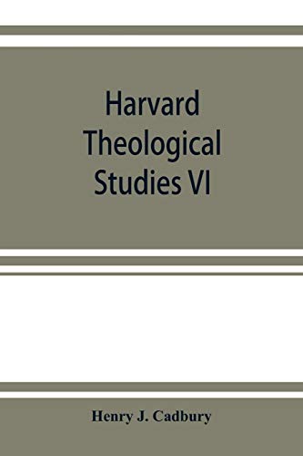 Stock image for Harvard Theological Studies VI: The style and literary method of Luke for sale by Books Puddle