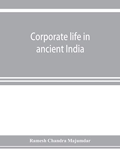 9789353923211: Corporate life in ancient India