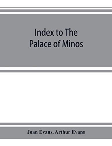 Stock image for Index to The palace of Minos for sale by Lucky's Textbooks