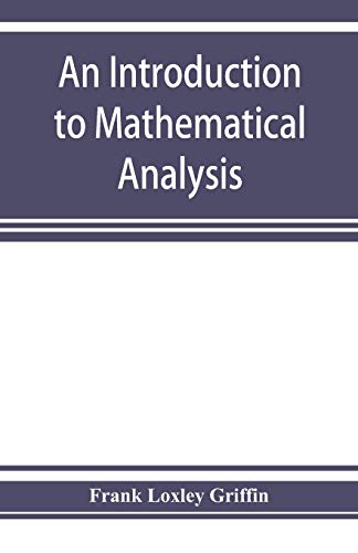 9789353925635: An introduction to mathematical analysis