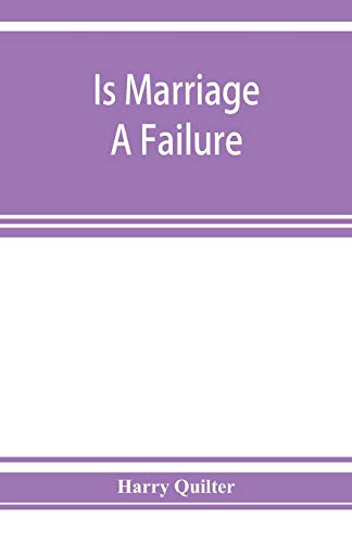 Beispielbild fr Is marriage a failure zum Verkauf von Lucky's Textbooks