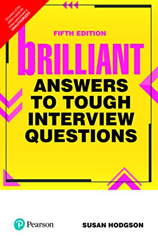 Beispielbild fr Brilliant Answers to Tough Interview Questions zum Verkauf von Vedams eBooks (P) Ltd