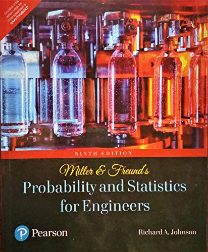 Imagen de archivo de Miller And Freunds Probability And Statistics For Engineering a la venta por Books in my Basket