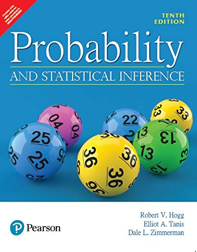 Beispielbild fr Probability and Statistical Inference| Tenth Edition| By Pearson zum Verkauf von BooksRun