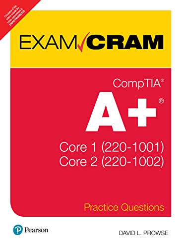 9789353949464: CompTIA A+ Practice Questions Exam Cram Core 1 (220-1001) and Core 2 (220-1002)