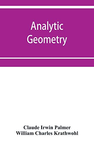 9789353952419: Analytic geometry, with introductory chapter on the calculus