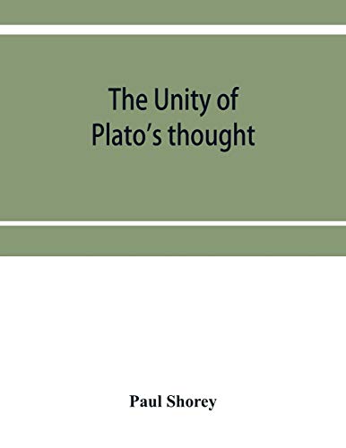 Stock image for The unity of Plato's thought for sale by Books Unplugged